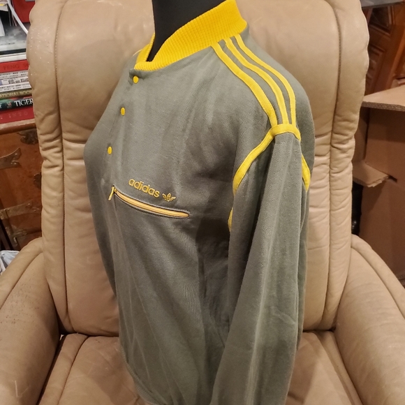 Vintage Adidas Retro Sweatshirt 80s - Picture 2 of 3